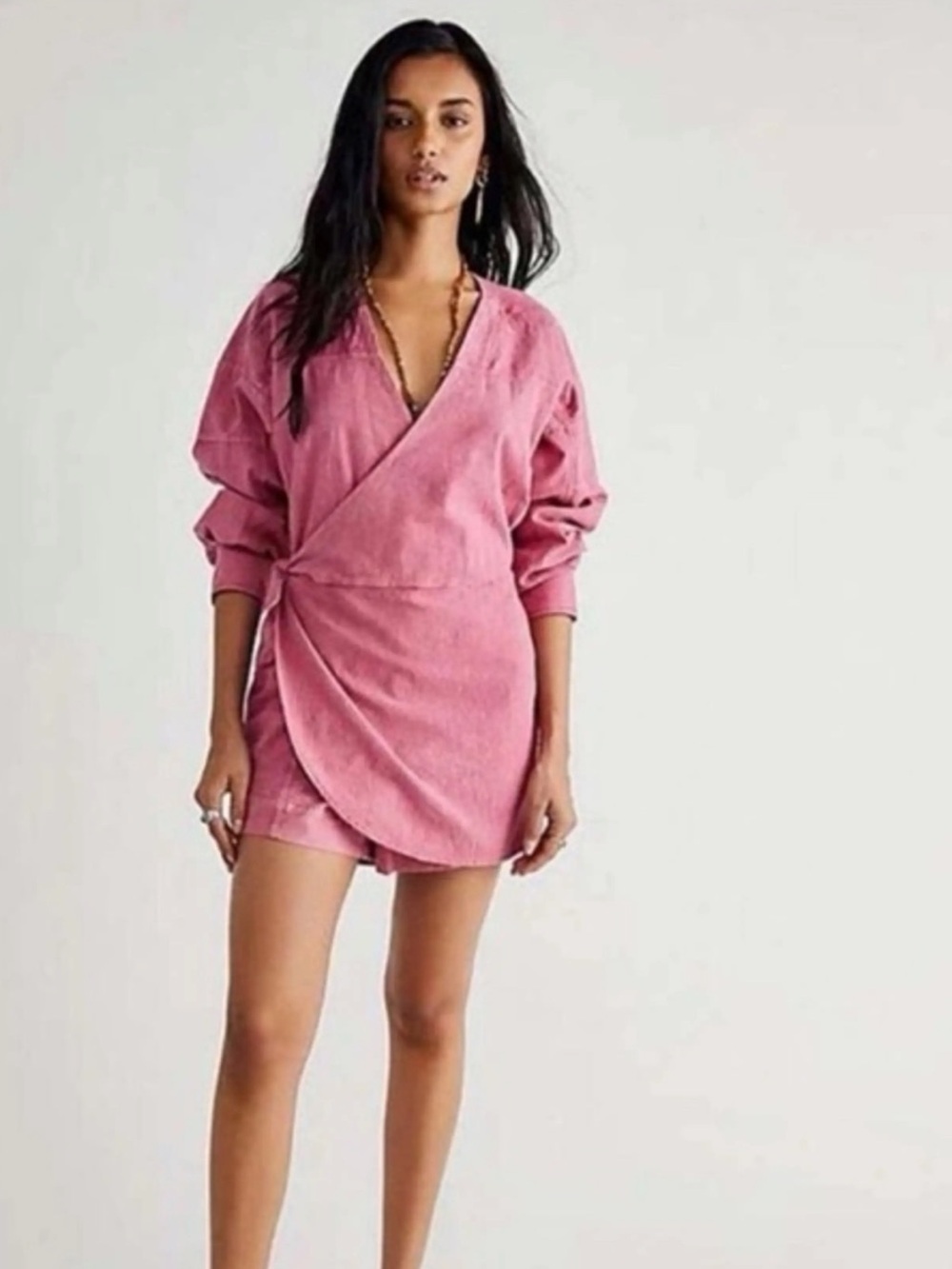 Free People Lia Wrapped Romper 4